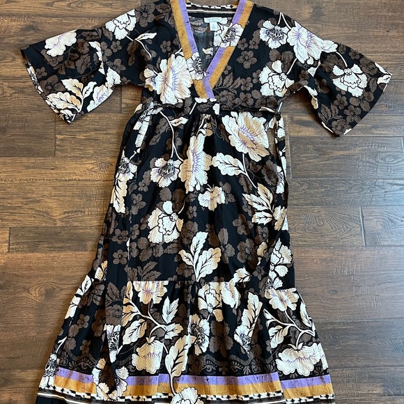 Sofia by Sofia Vergara Women's Tie Back Dress with Kimono Sleeves
Floral Size XS - Picture 5 of 12